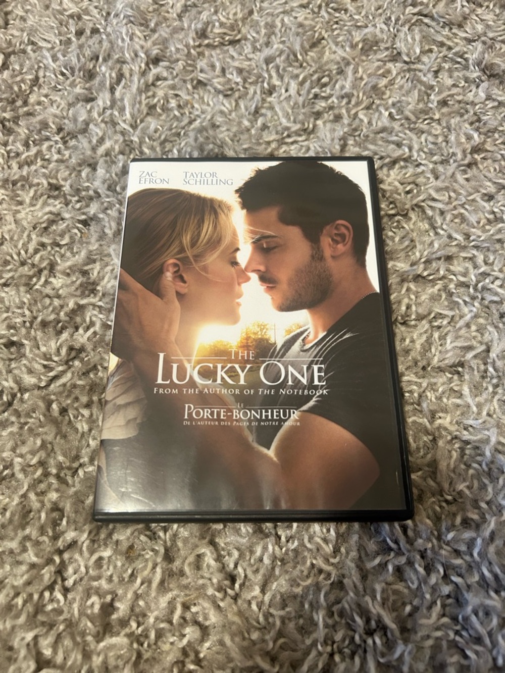 Opened but unused DVD movie “The Lucky One”